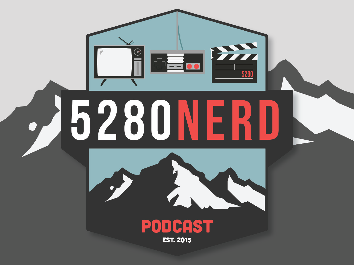 5280Nerd Podcast Branding